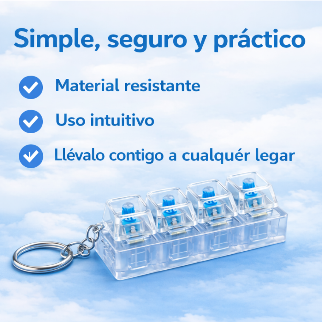 Llavero de Switches Mecánicos
